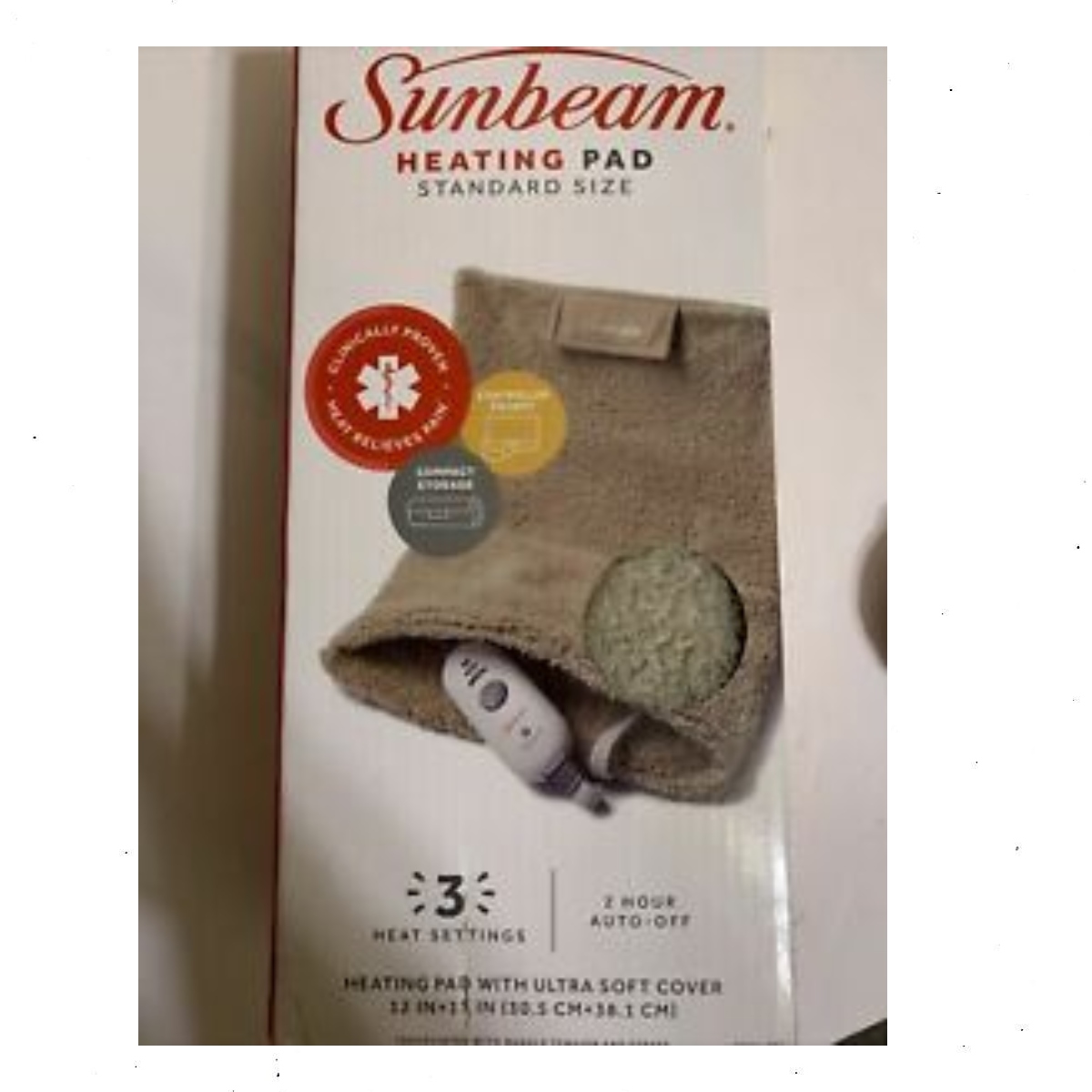 Almohada Electrica Cojin Caliente Termico Dolores Sunbeam_6 Almohada Electrica Cojin Caliente Termico Dolores Sunbeam_6